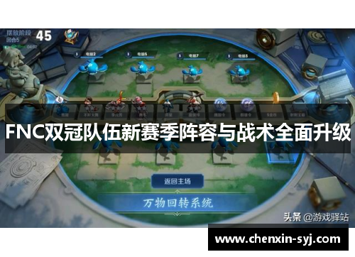FNC双冠队伍新赛季阵容与战术全面升级