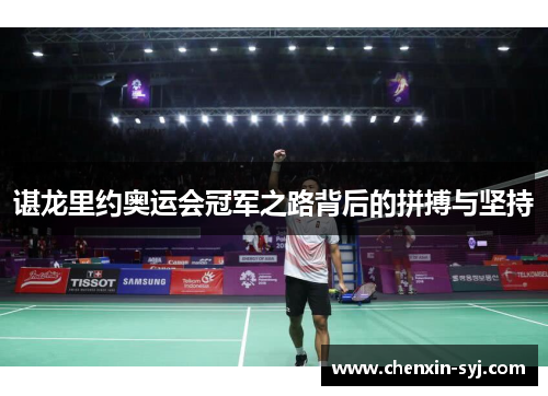 谌龙里约奥运会冠军之路背后的拼搏与坚持